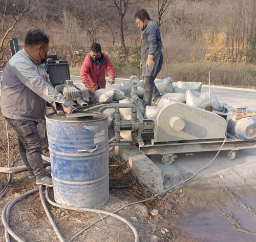李沧路面下沉注浆